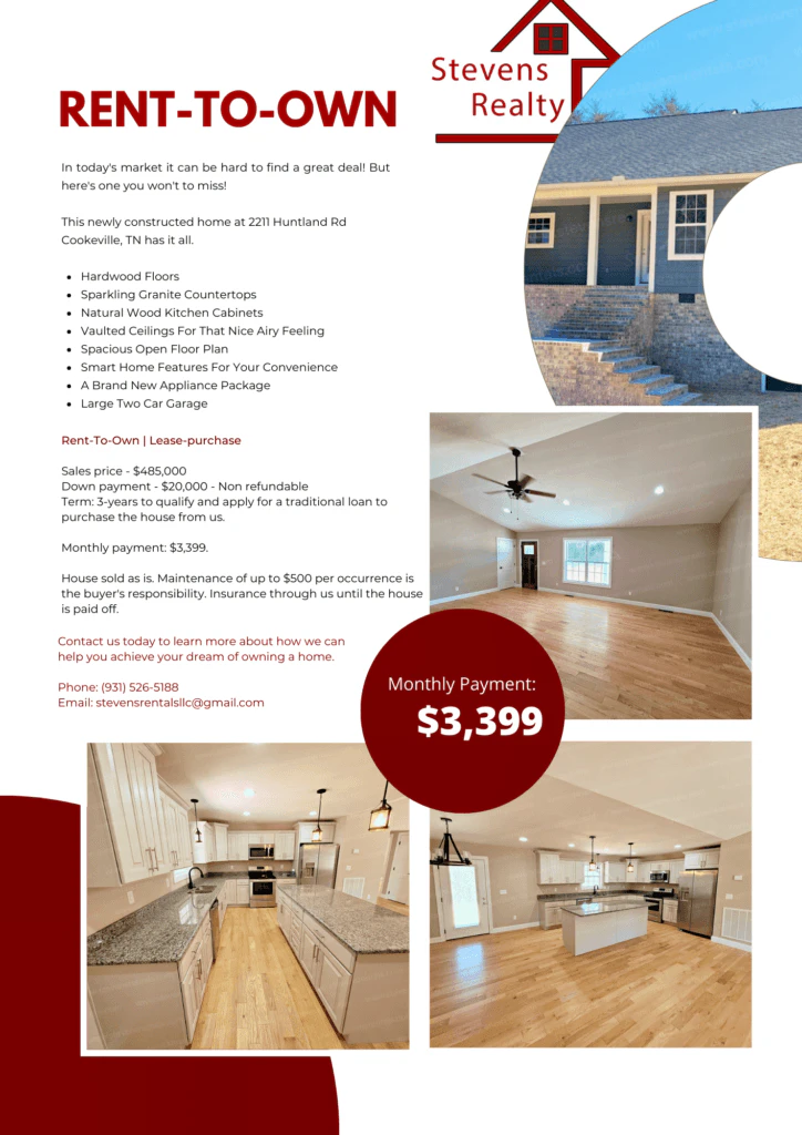 RENT TO OWN 1 1